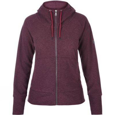 Chaqueta Lana Berghaus Carham Full Zip Mujer - Burdeos - Chile PJE437896